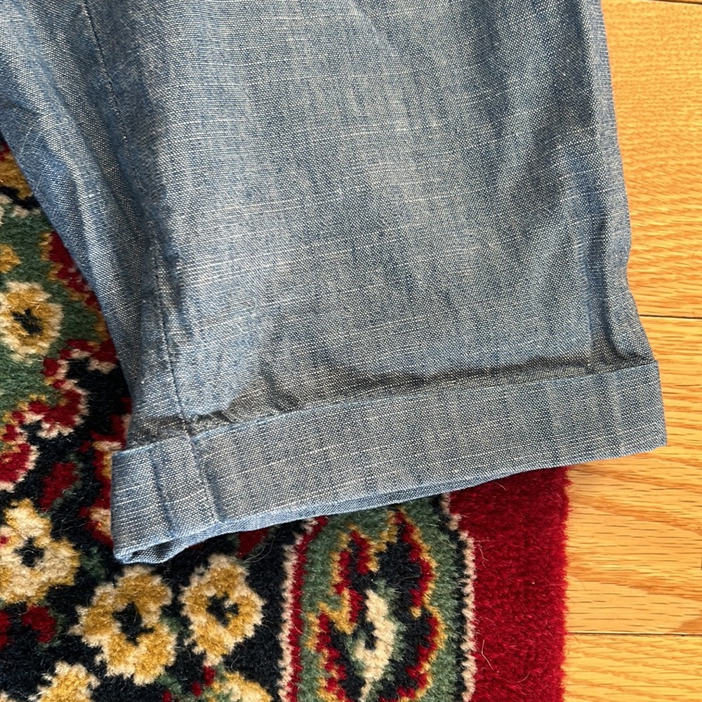 J. Crew Chambray Drawstring Pants - image 5